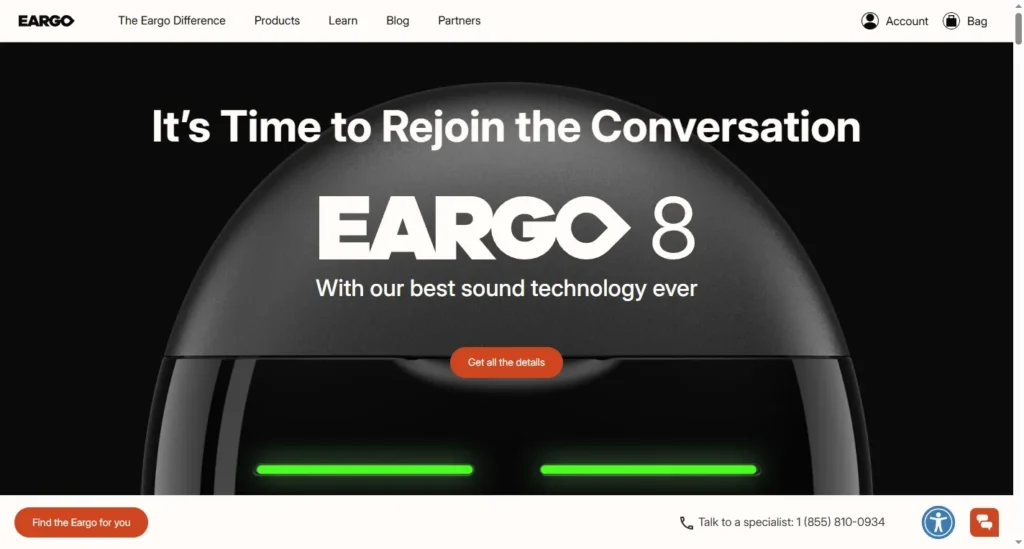 Eargo – Invisible Rechargeable Digital Hearing Aids