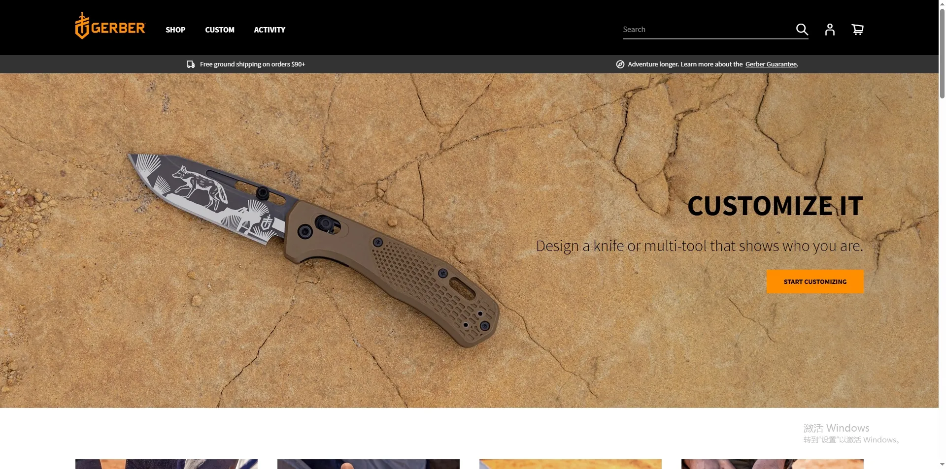 Gerber Gear Survival Paracord Bracelet