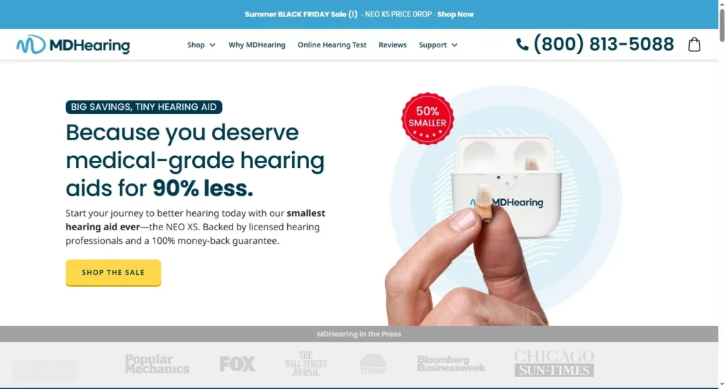 MDHearing – Affordable Digital Hearing Aids Without Compromise