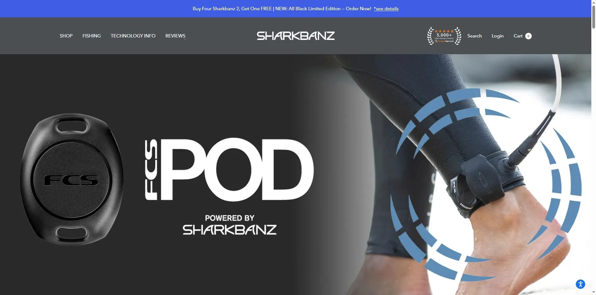 Sharkbanz Shark Deterrent Device