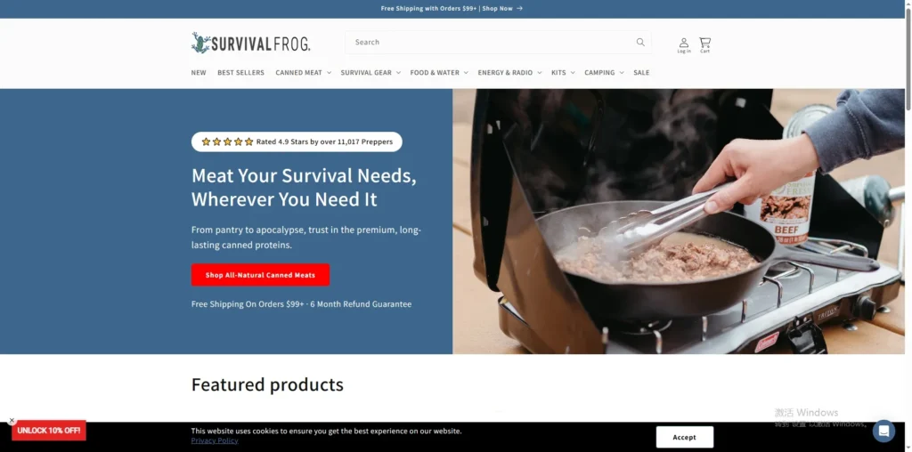 Survival Frog