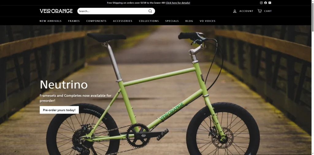 Top 10 Custom Titanium Bike Frame Brands in 2025 | Ultimate Guide to Custom Titanium Bike Frames 7 Velo Orange