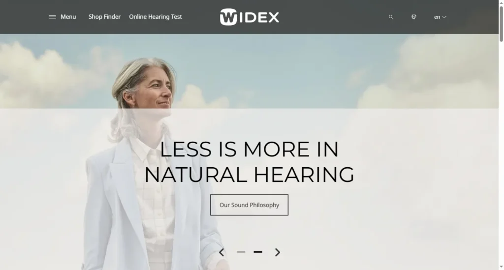 Widex – Premium Digital Hearing Aids with Natural Sound