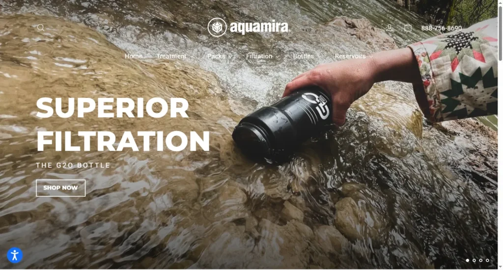 Aquamira – Chemical Treatment in Lightweight Bottles