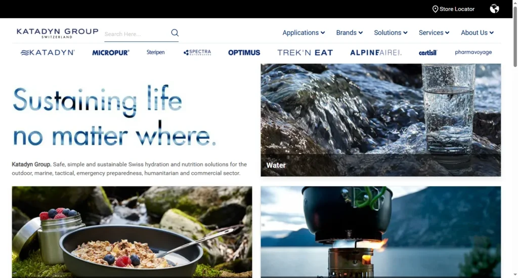 Katadyn – Premium Swiss Filtration for Demanding Hikers