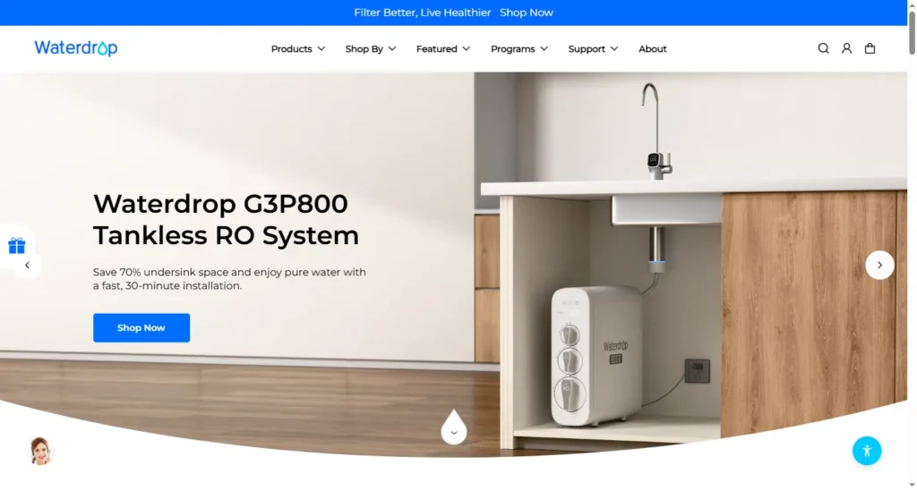 Waterdrop – Advanced Filtration in Sleek Designs