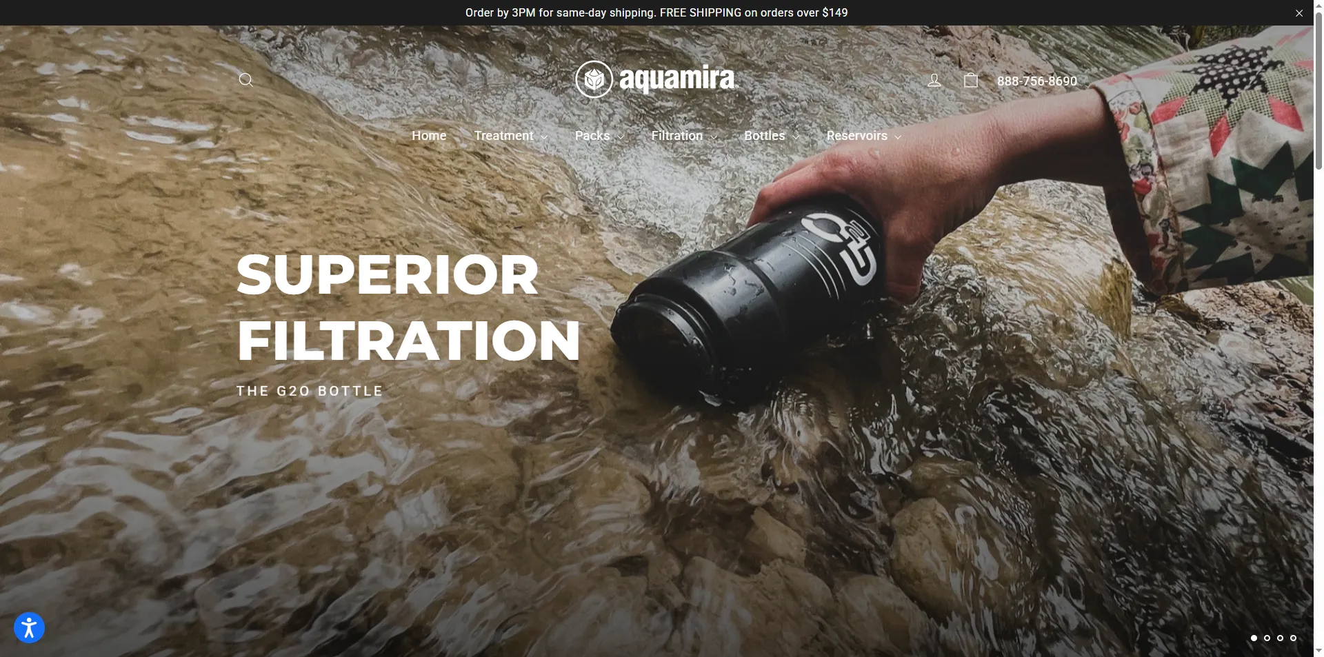 Aquamira Hiking Water Filter