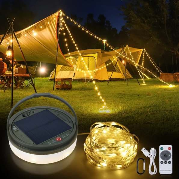 solar camping light
